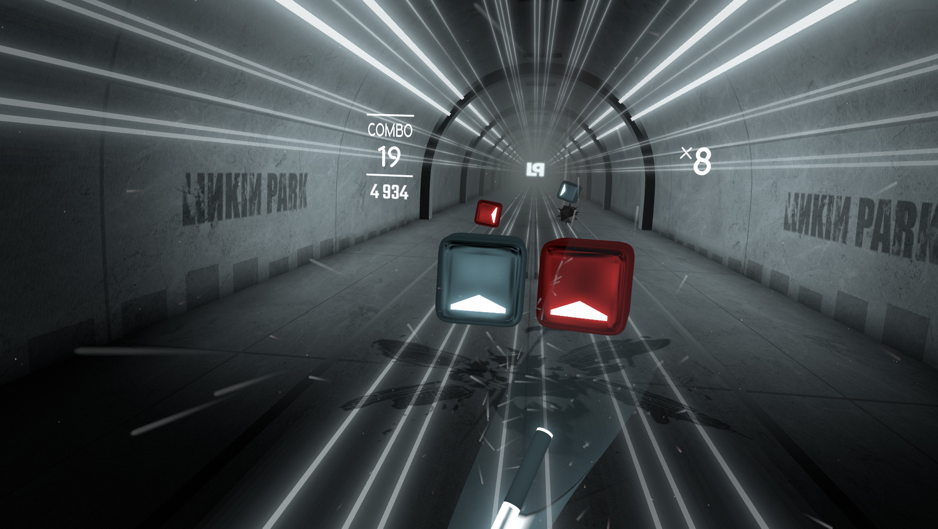 Beat Saber - Linkin Park - "One Step Closer" screenshot 4