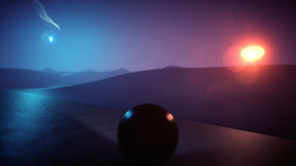 Screenshot z Exo One: Prologue