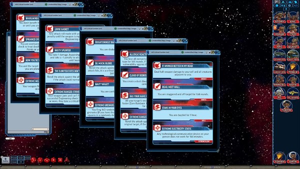 Fantasy Grounds - Starfinder RPG - Starfinder Critical Fumble Deck