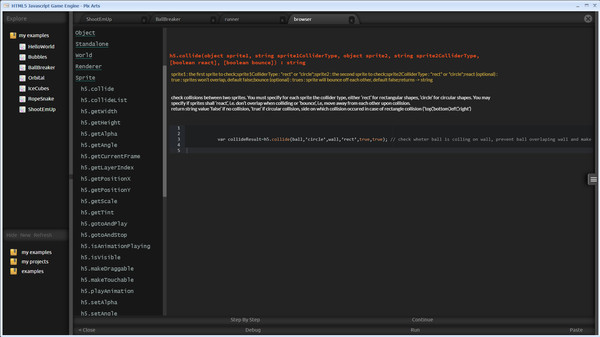 HTML5 Javascript Game Engine — скриншот 4