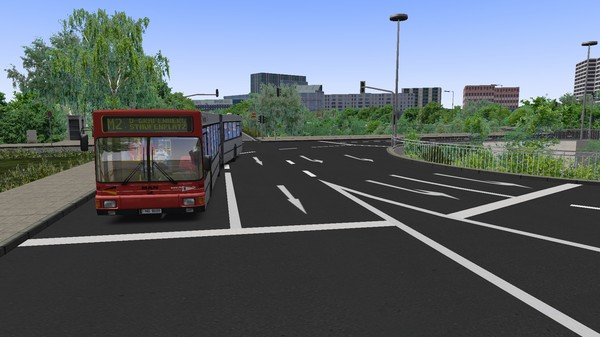 Screenshot z OMSI 2 Add-on Düsseldorf Linie M2
