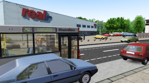 Screenshot z OMSI 2 Add-on Düsseldorf Linie M2