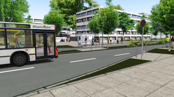 Screenshot z OMSI 2 Add-on Düsseldorf Linie M2