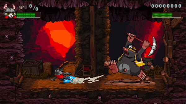 Screenshot z Super Catboy