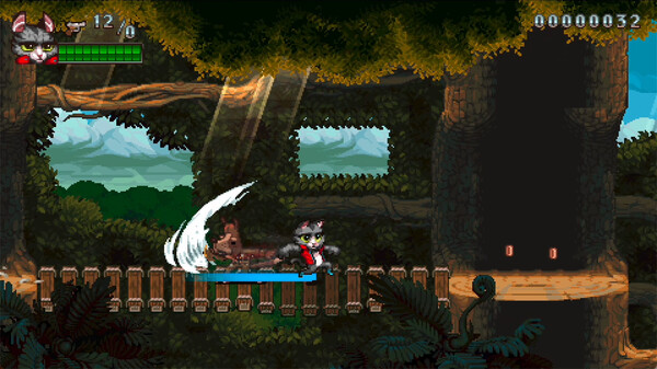 Screenshot z Super Catboy