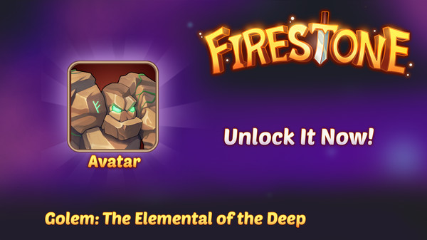 Firestone Idle RPG - Golem, The Elemental of the Deep