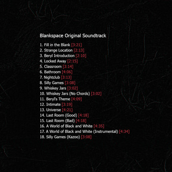 Screenshot z Blankspace Soundtrack