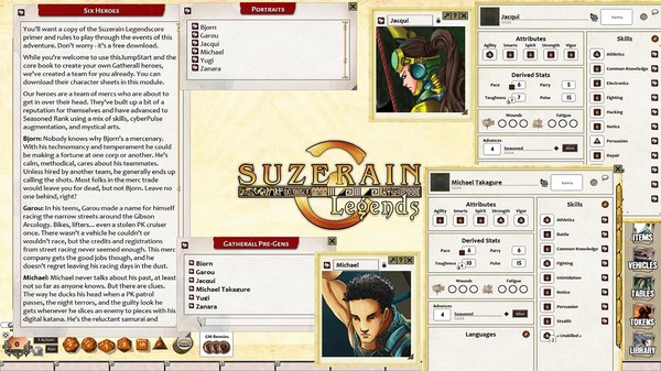 Fantasy Grounds - Gatherall JumpStart