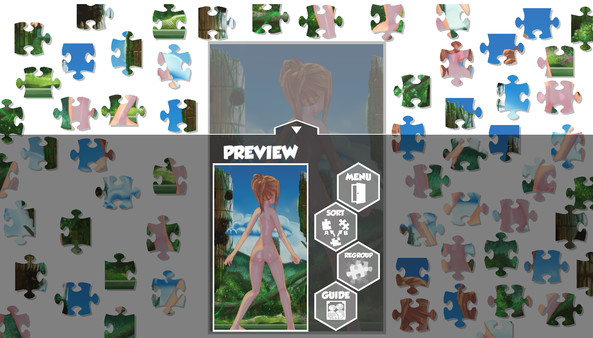 Screenshot z Hentai Jigsaw Jenna