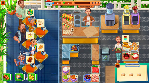 Screenshot z Baking Bustle