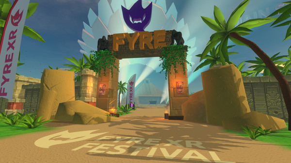 Screenshot z FyreXR Festival