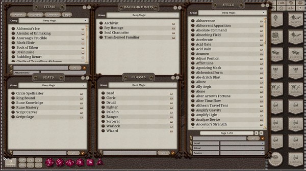 Fantasy Grounds - Deep Magic