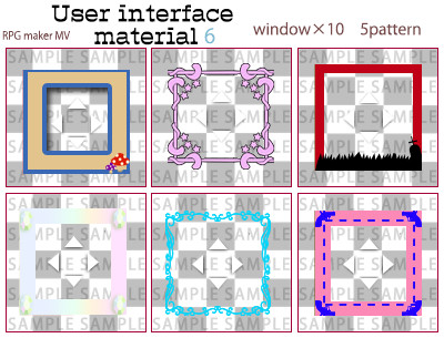 RPG Maker MV - User Interface Material 6