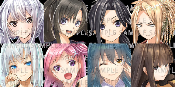 RPG Maker MV - Heroine Character Pack 4