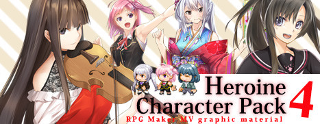 RPG Maker MV - Heroine Character Pack 4