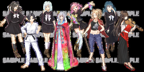 RPG Maker MV - Heroine Character Pack 4