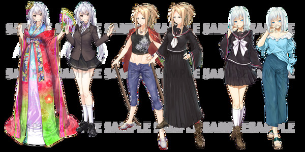 RPG Maker MV - Heroine Character Pack 4