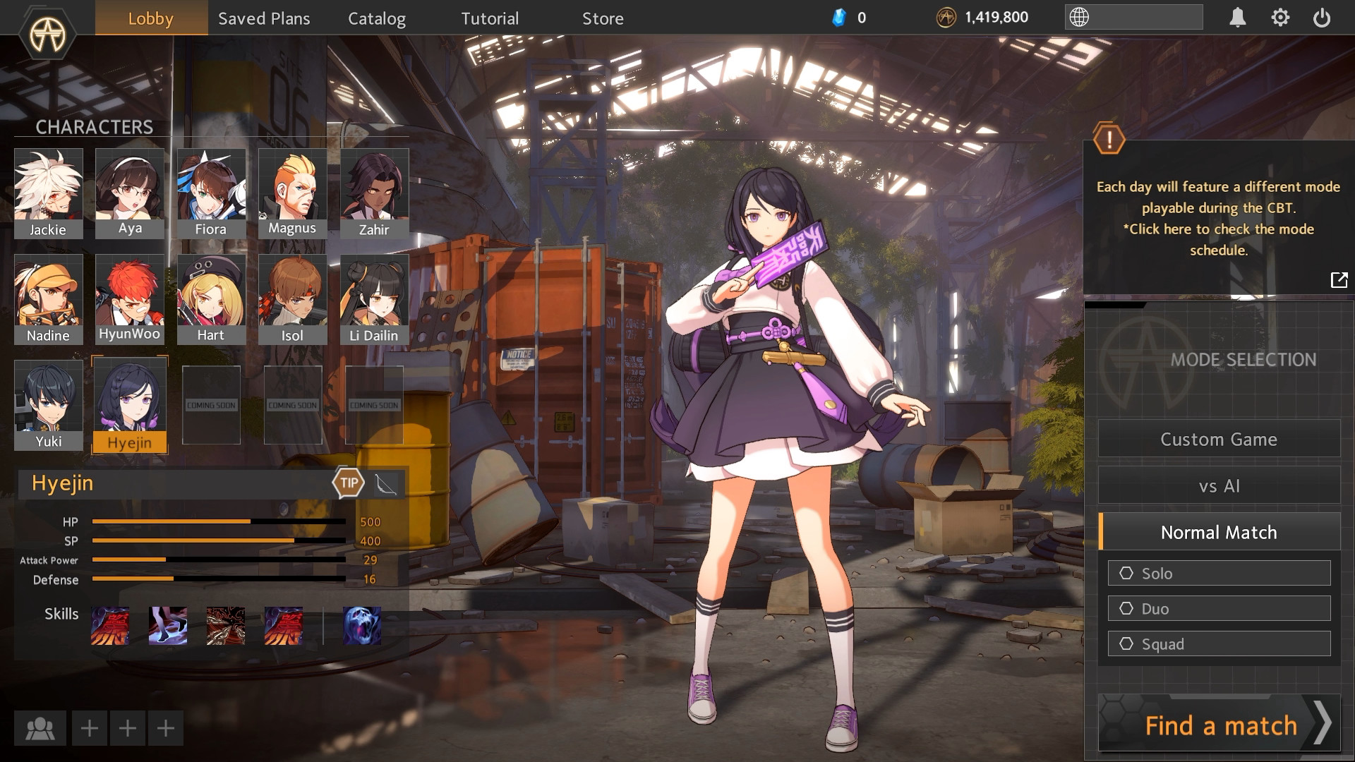 Eternal Return: Black Survival Demo 截图 1