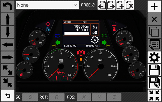 DashPanel - Truck Simulator Full Data