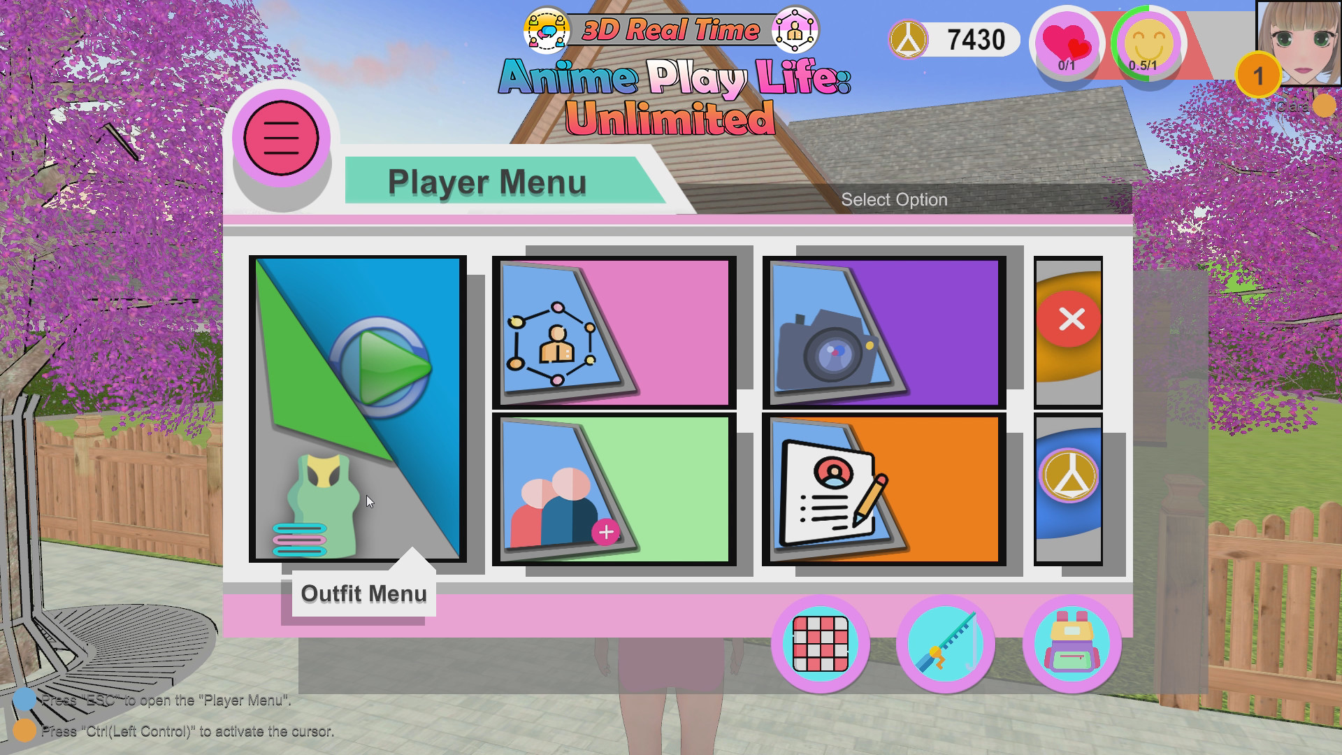 #7. Anime Play Life: Unlimited (Steam) By: Redicion Studio