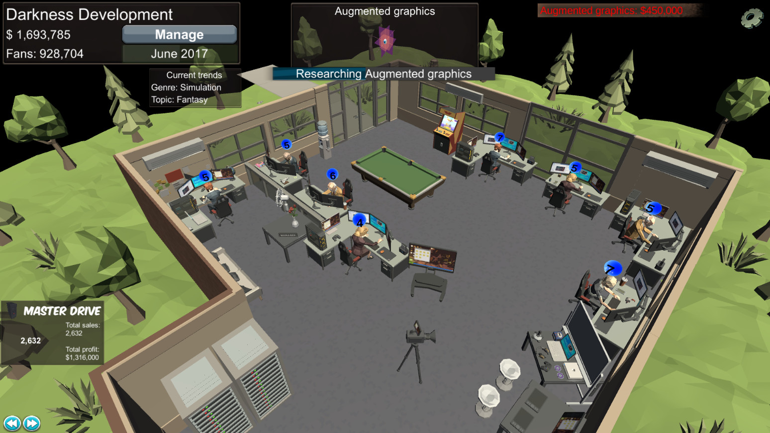 #1. The Developer (Steam) Podle: Huntah