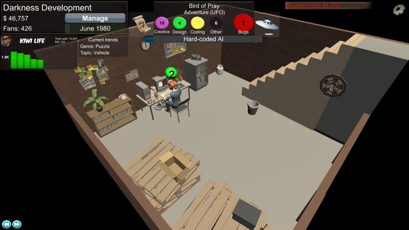 #7. The Developer (Steam) Podle: Huntah