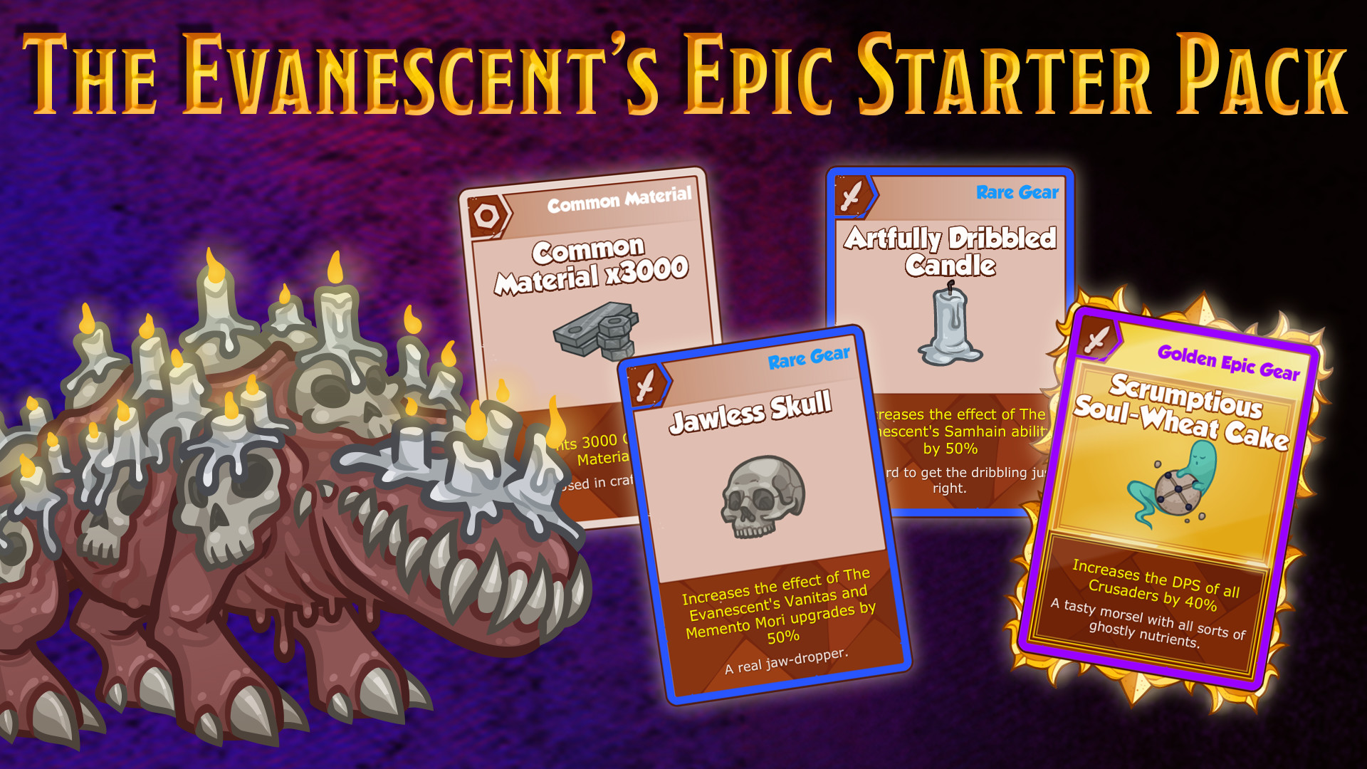 Crusaders of the Lost Idols: The Evanescent's Epic Starter Pack Featured Screenshot #1