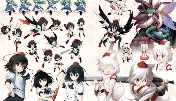 Screenshot z Digital LimitedPack [OST + Art Book] (Touhou Double Focus)