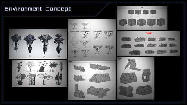 Screenshot z Hellpoint Digital Artbook