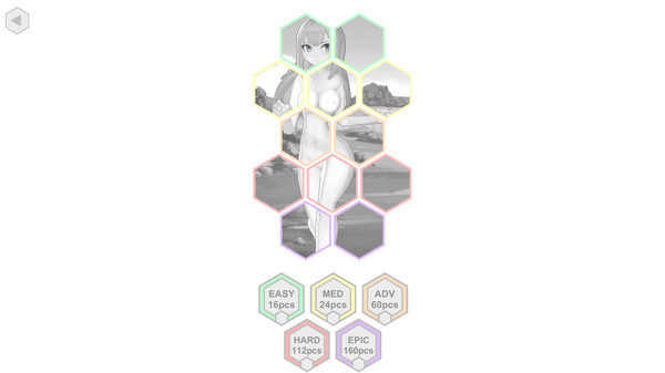 Screenshot z Hentai Jigsaw Candy