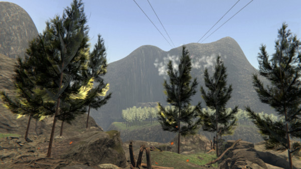 Screenshot z Timber Jump VR