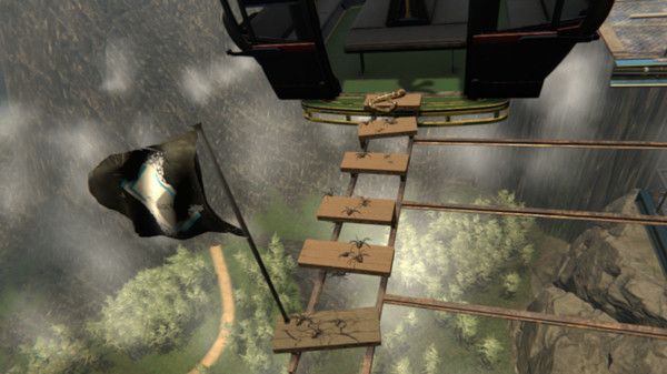 Screenshot z Timber Jump VR