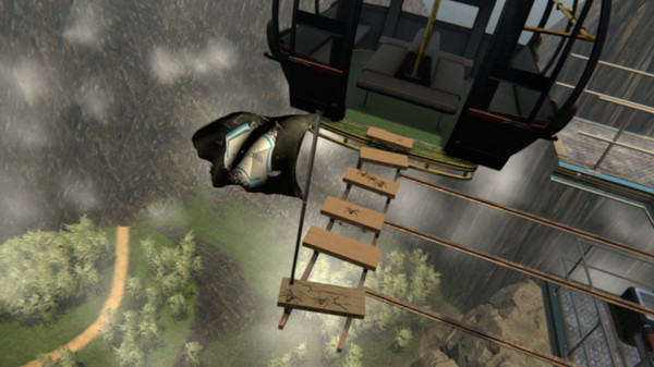 Screenshot z Timber Jump VR