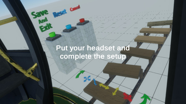 Screenshot z Timber Jump VR