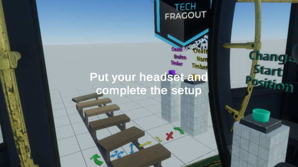 Screenshot z Timber Jump VR