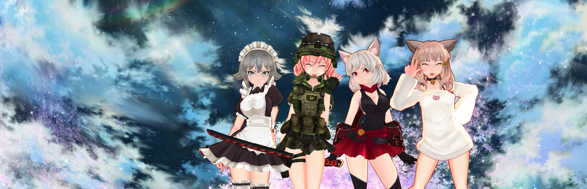 Anime Desktop Girls
