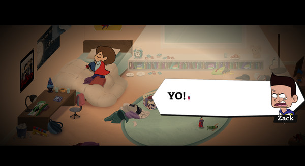 Screenshot z Cricket: Jae's Really Peculiar Game