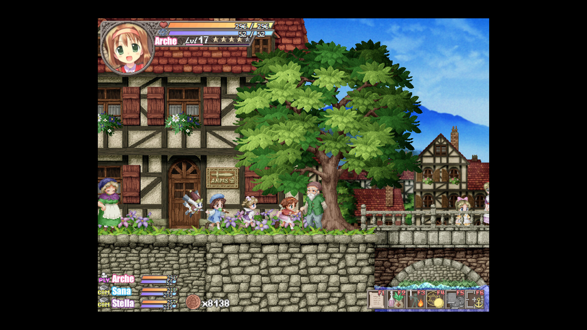 Fortune Summoners: Secret of the Elemental Stone screenshot #2