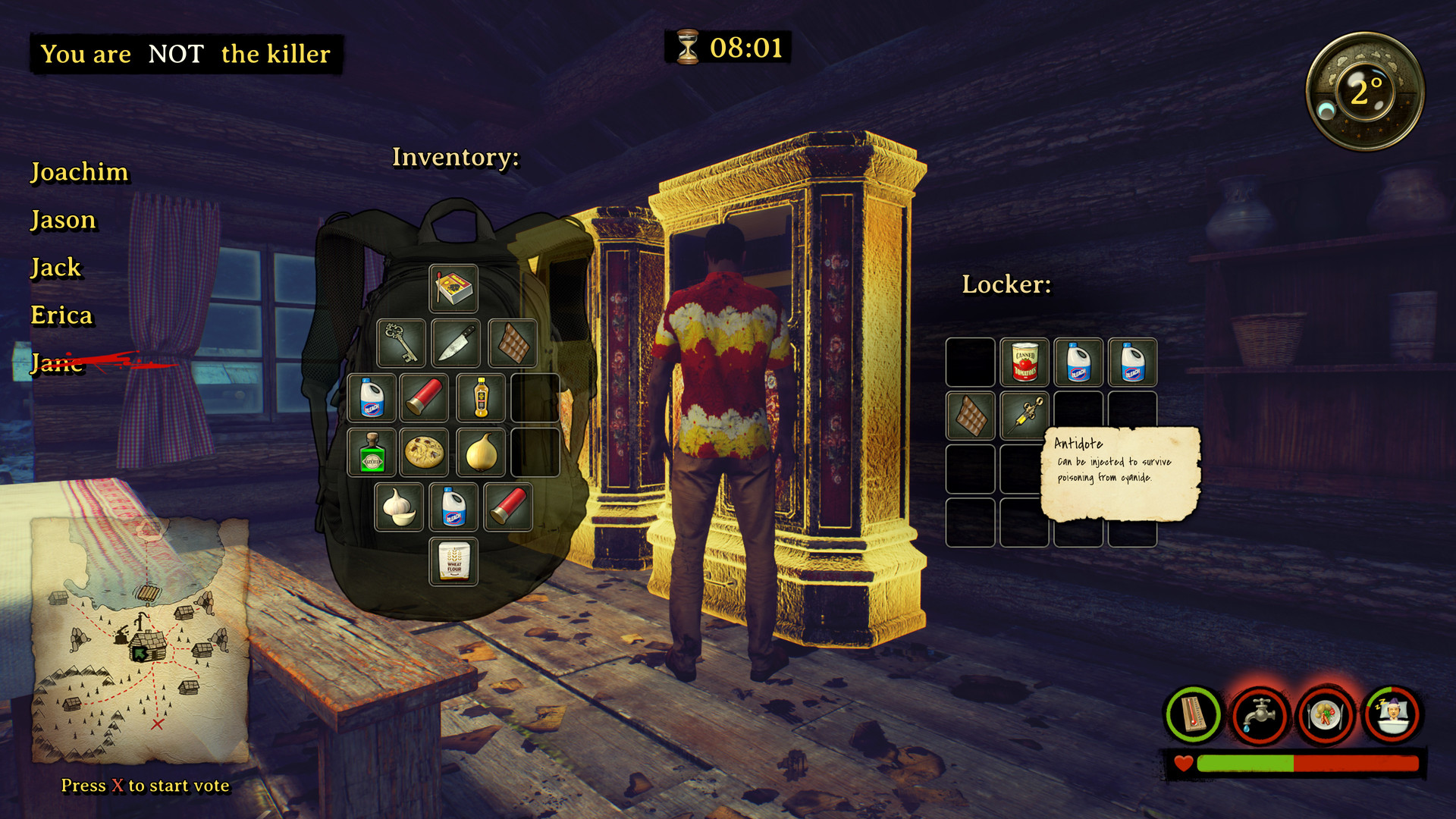 Killer in the cabin screenshot 7