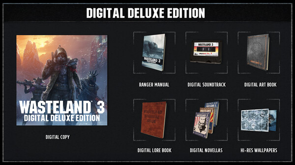 KHAiHOM.com - Wasteland 3 Digital Deluxe Extras