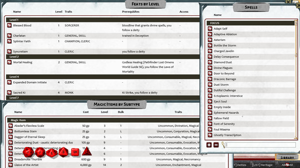 Fantasy Grounds - Pathfinder 2 RPG - Lost Omens: Gods & Magic