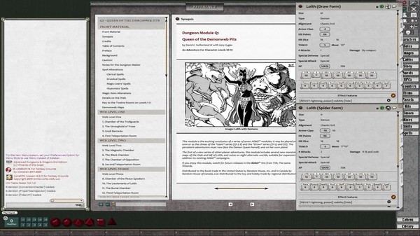 Fantasy Grounds - D&D Classics: Q1 Queen of the Demonweb Pits (1E)