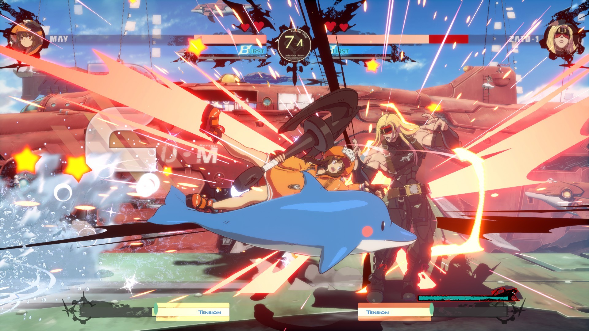 screenshot of GUILTY GEAR -STRIVE- 3