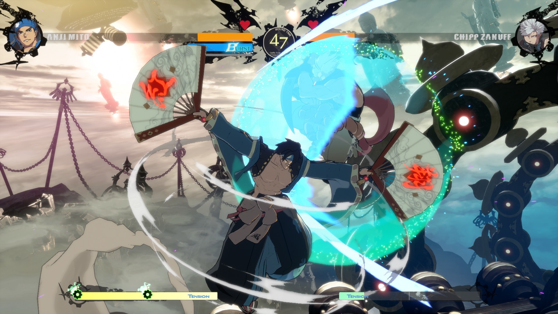 screenshot of GUILTY GEAR -STRIVE- 10