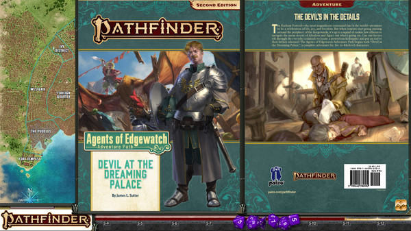 Fantasy Grounds - Pathfinder 2 RPG - Agents of Edgewatch AP 1: Devil at the Dreaming Palace