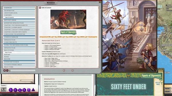 Fantasy Grounds - Pathfinder 2 RPG - Agents of Edgewatch AP 2: Sixty Feet Under