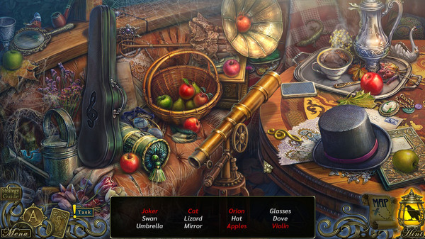 Screenshot z Dark Tales: Edgar Allan Poe's The Devil in the Belfry Collector's Edition