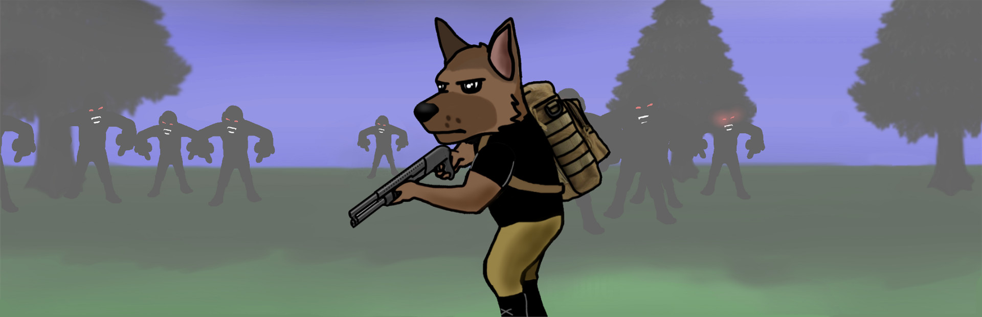 Spark The Battle Dog