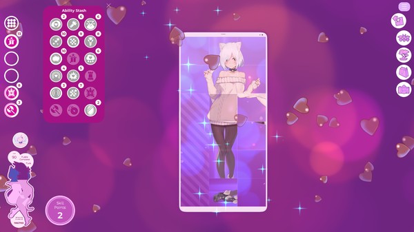 Screenshot z Mosaique Neko Waifus 3