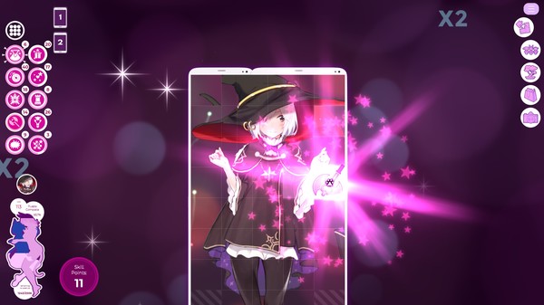 Screenshot z Mosaique Neko Waifus 3